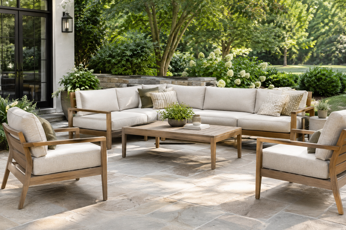 Contemporary patio furniture image